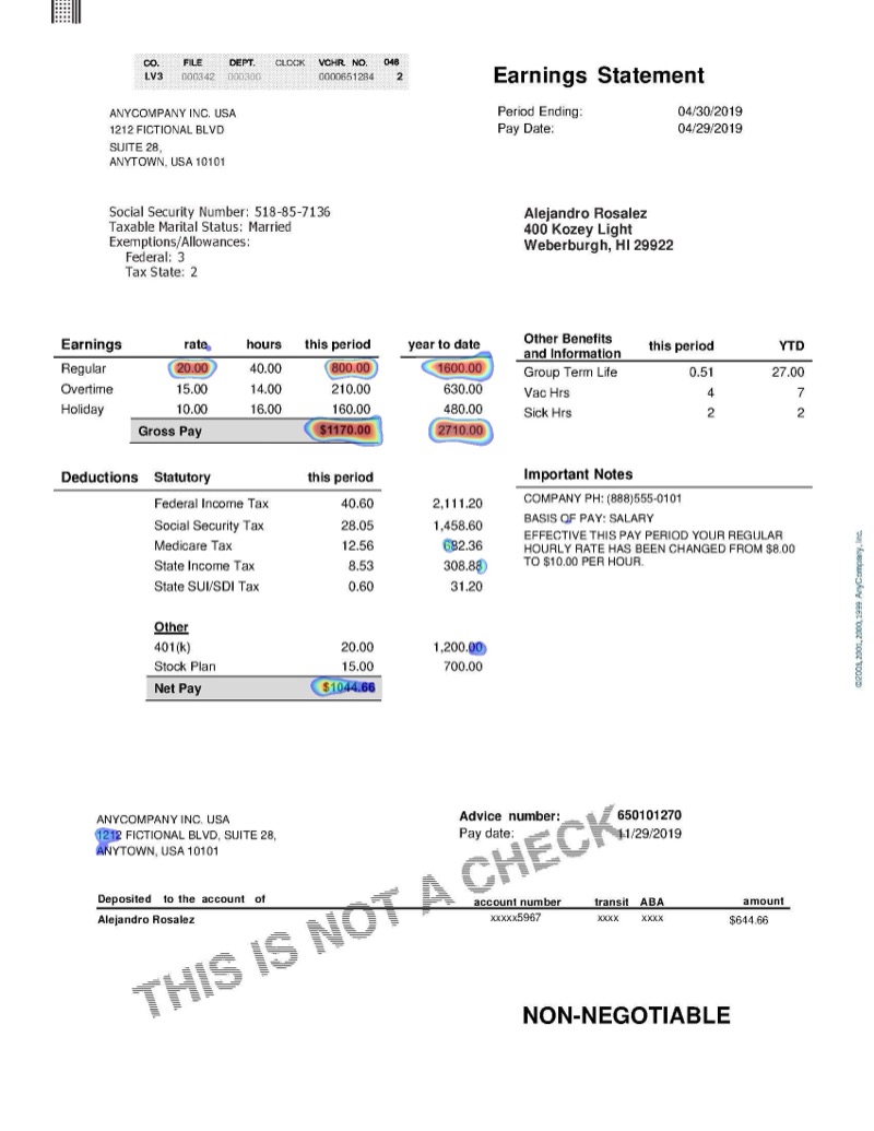 Forensic heatmap showing manipulation hotspots